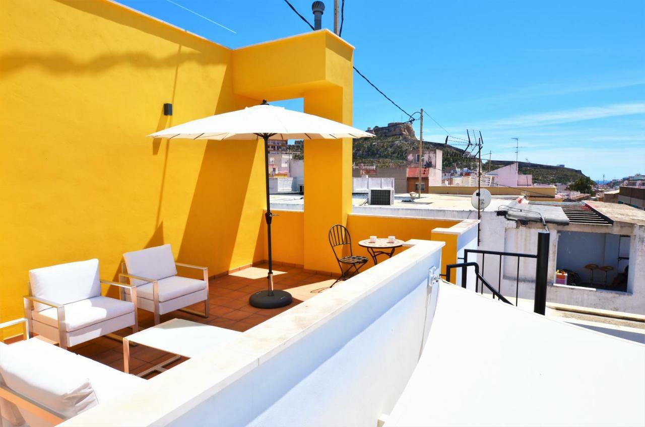 Rooftop Apartment With Three Terraces Alicante Exterior photo